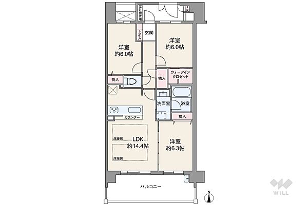 間取り：327002370635
