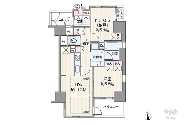 間取り：327002376254