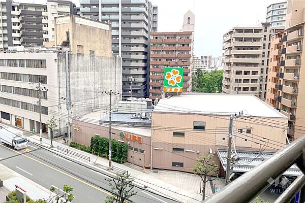 バルコニーからの眺め（西方向）［2026年6月4日撮影］