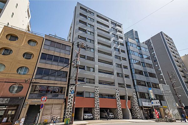 ベルデフラッツ阿波座の外観（南西側から）