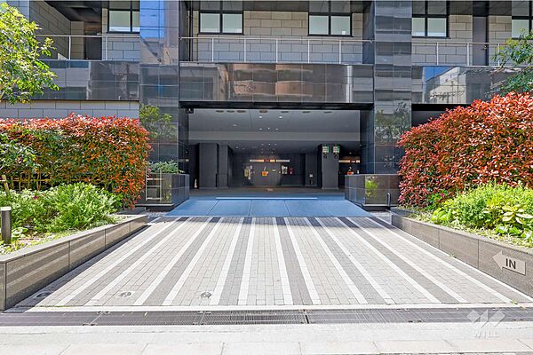 駐車場の出入り口