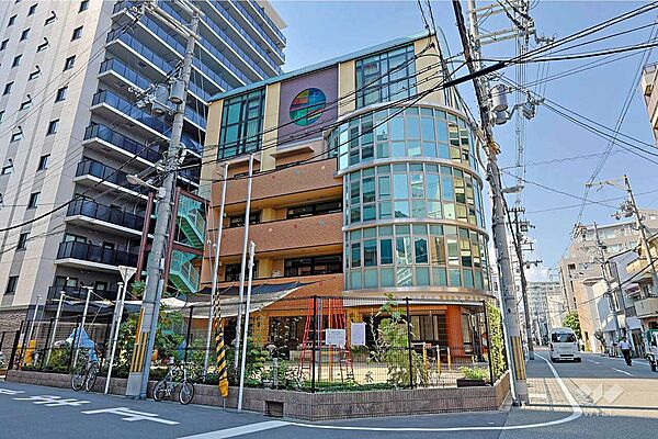 海老江ひばりこども園[私立]の外観