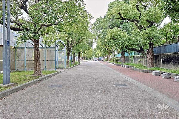 真田山公園の外観