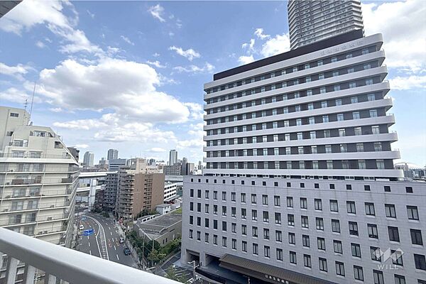 バルコニーからの眺め（南東方向）［2026年7月27日撮影］