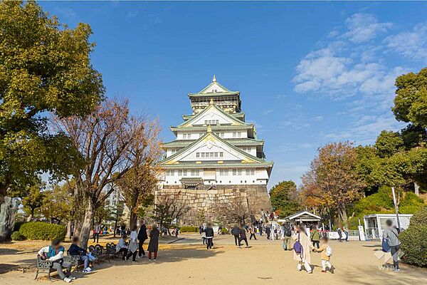 大阪城公園の外観