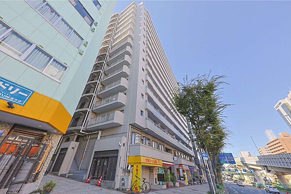 朝日プラザ高津第1の外観（北東側から）