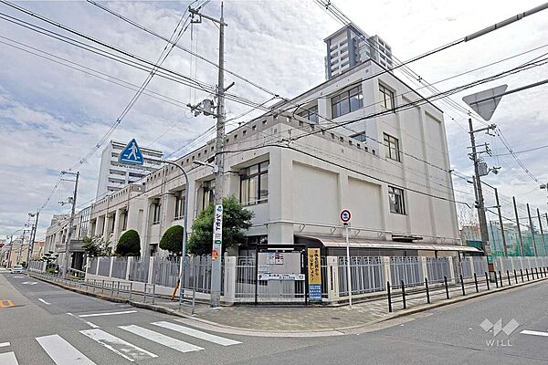 夕陽丘中学校[公立]の外観