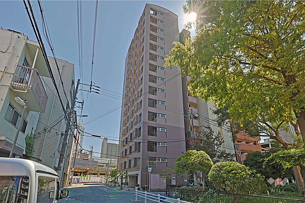 アーバンビュー西梅田パークサイドの外観（北東側から）