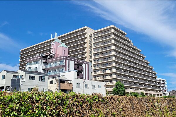 リバーガーデン森の城の外観(南東側から)