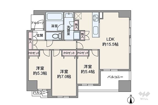 間取り：327002992442