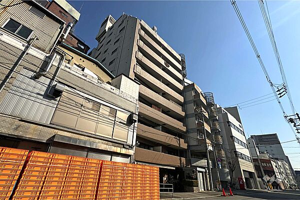 シャルマンフジリッツ南堀江の外観（北西側から）