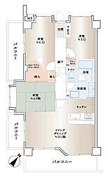間取図画像 3LDK