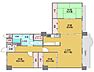 間取り：９０m2超の４LDK♪