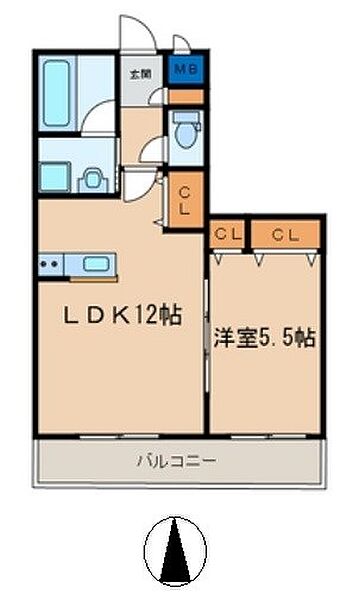 同じ建物の物件間取り写真 - ID:214055161443