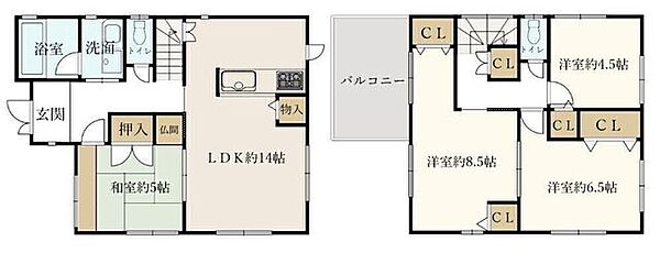間取り：328000638464