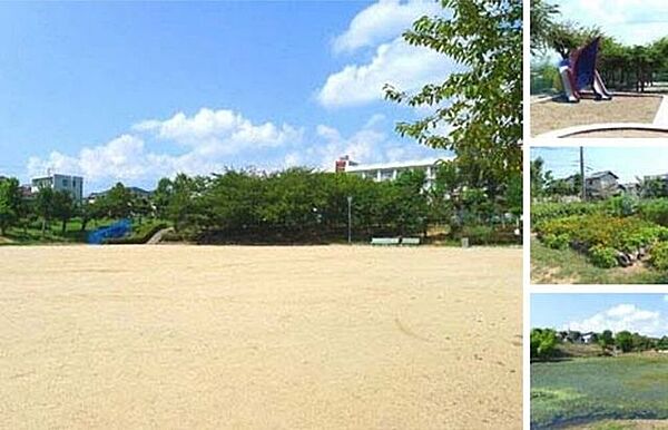 錦が丘中央公園 380m