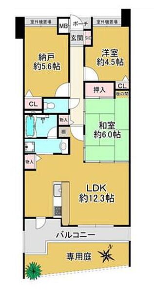 間取り：328000663485