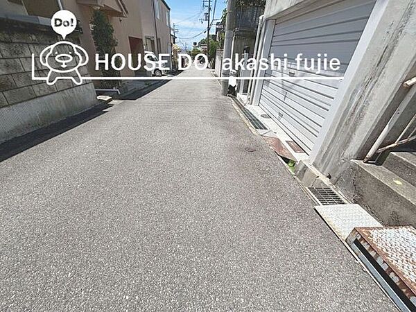 交通量の少ない道路