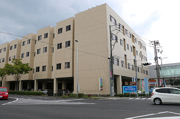 病院「総合病院松江生協病院まで1756m」