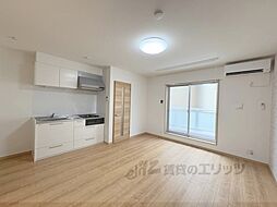 エスパ―ス河内磐船 1階1LDKのリビング/ダイニング