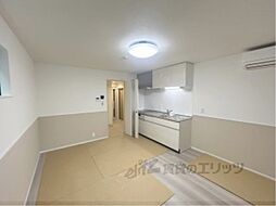 京阪本線 樟葉駅 徒歩29分の賃貸アパート 2階1LDKのリビング/ダイニング