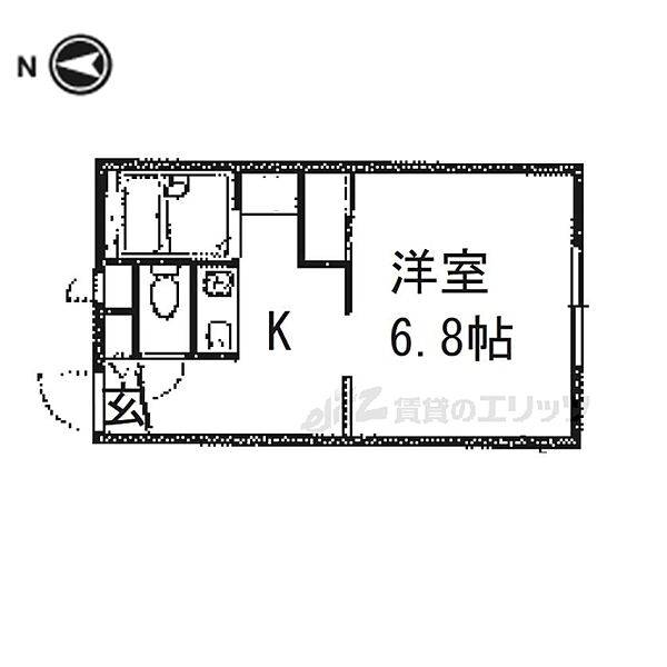 レオパレスＯＨＩIII 105｜大阪府枚方市松丘町(賃貸アパート1K・1階・23.18㎡)の写真 その2
