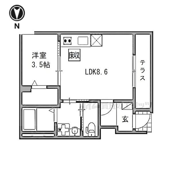 同じ建物の物件間取り写真 - ID:229009064340