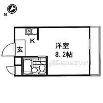 大阪府枚方市長尾家具町２丁目（賃貸アパート1R・2階・16.83㎡） その2