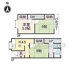 今村住宅 2階3Kの間取り