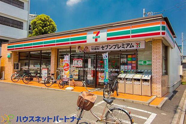 周辺環境-コンビニ(400m)セブン-イレブン さいたま三室店