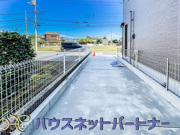前面道路約6mに接道しています。