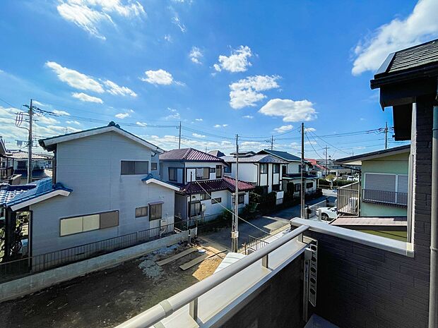 周りに高い建物がないため、眺望良好！