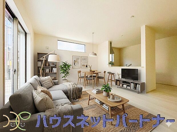 陽だまりのある光彩豊かなリビングは、何よりも快適で心休まる時間を過ごせます。