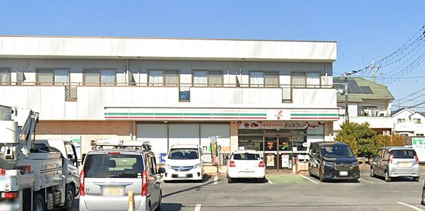 周辺環境-コンビニ(400m)セブン-イレブン 春日部新方袋店