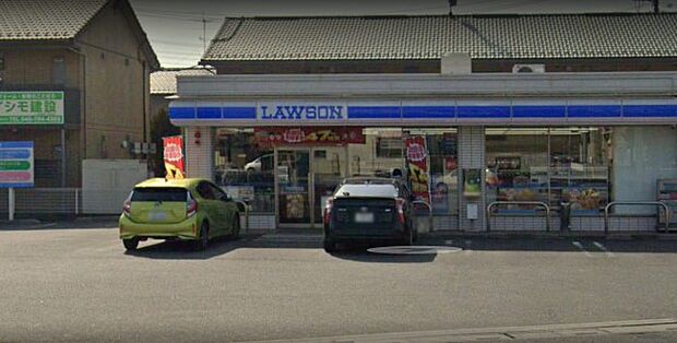 周辺環境-コンビニ(600m)ローソン 春日部緑町四丁目店