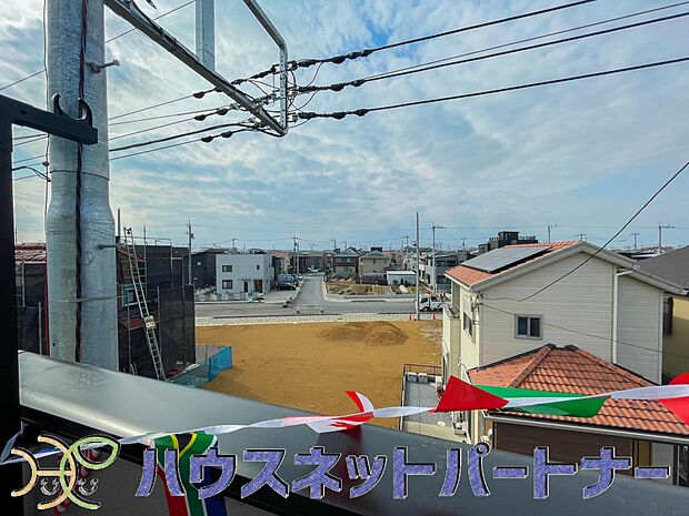 周りに高い建物がないため、眺望良好!