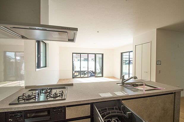 通風・採光に優れ、心地よい光と風が溢れています。 贅沢で豊かな居住性と、プライドを満たすクオリティが見事に調和した住空間。新築ならではの快適なひとときをご体感頂ける筈です。