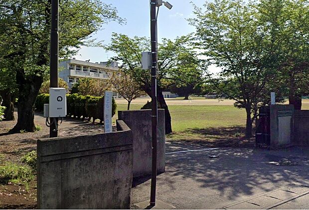 周辺環境-中学校(2400m)野田市立福田中学校