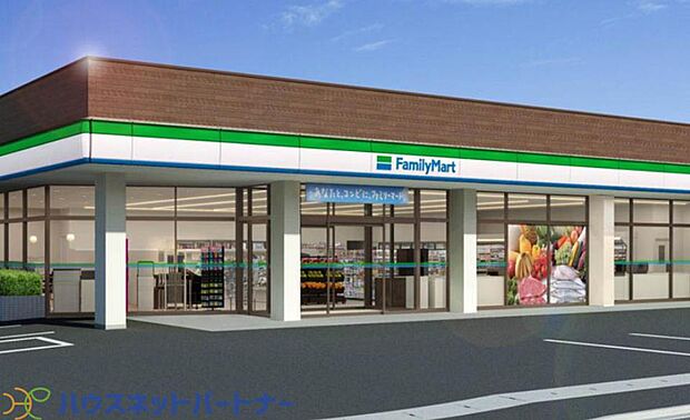 周辺環境-コンビニ(350m)ファミリーマート 越谷弥十郎店