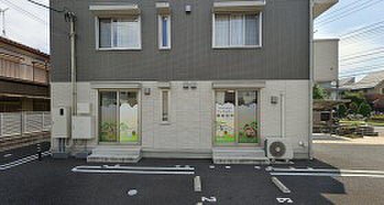 周辺環境-幼稚園・保育園(450m)アルタベビー東越谷園