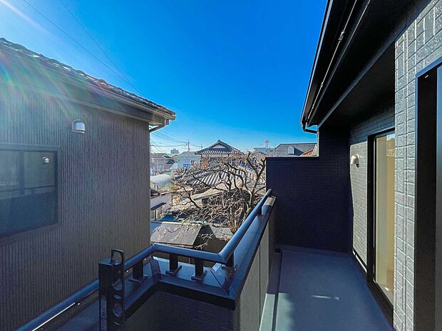 周りに高い建物がないため、眺望良好！