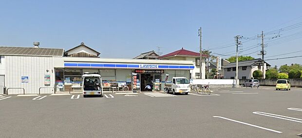 周辺環境-コンビニ(400m)ローソン 越谷平方南町店