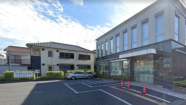 周辺環境-銀行(650m)亀有信用金庫 三郷前谷支店