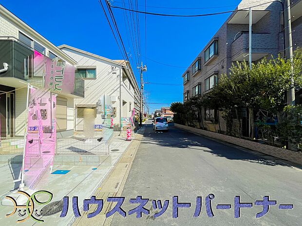 前面道路約6mに接道しています。