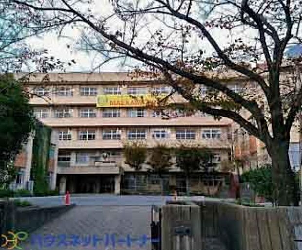 周辺環境-中学校(1900m)三郷市立前川中学校