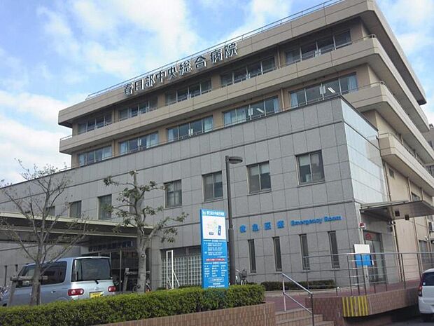 周辺環境-病院(850m)春日部中央総合病院