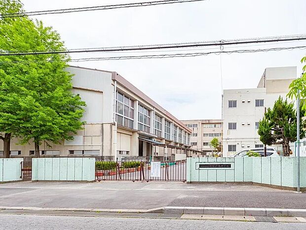 周辺環境-中学校(1400m)松戸市立新松戸南中学校