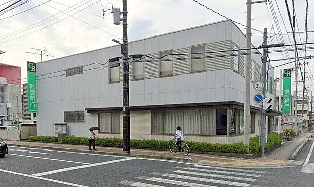 周辺環境-銀行(850m)群馬銀行 越谷支店