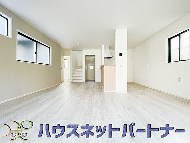 LDKは18.6帖と広々大広間。