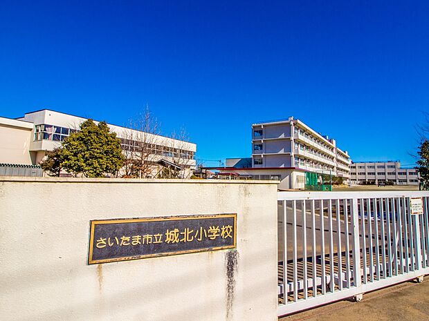 周辺環境-小学校(1200m)城北小学校